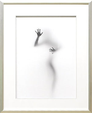 front view of Figure In Fade I luxury Artwork