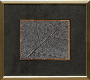 Copper Leaf Detail Quartet Bundle — abstract fine art print shown from another angle