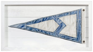 front view of Yachting Burgee B Diamond luxury Artwork