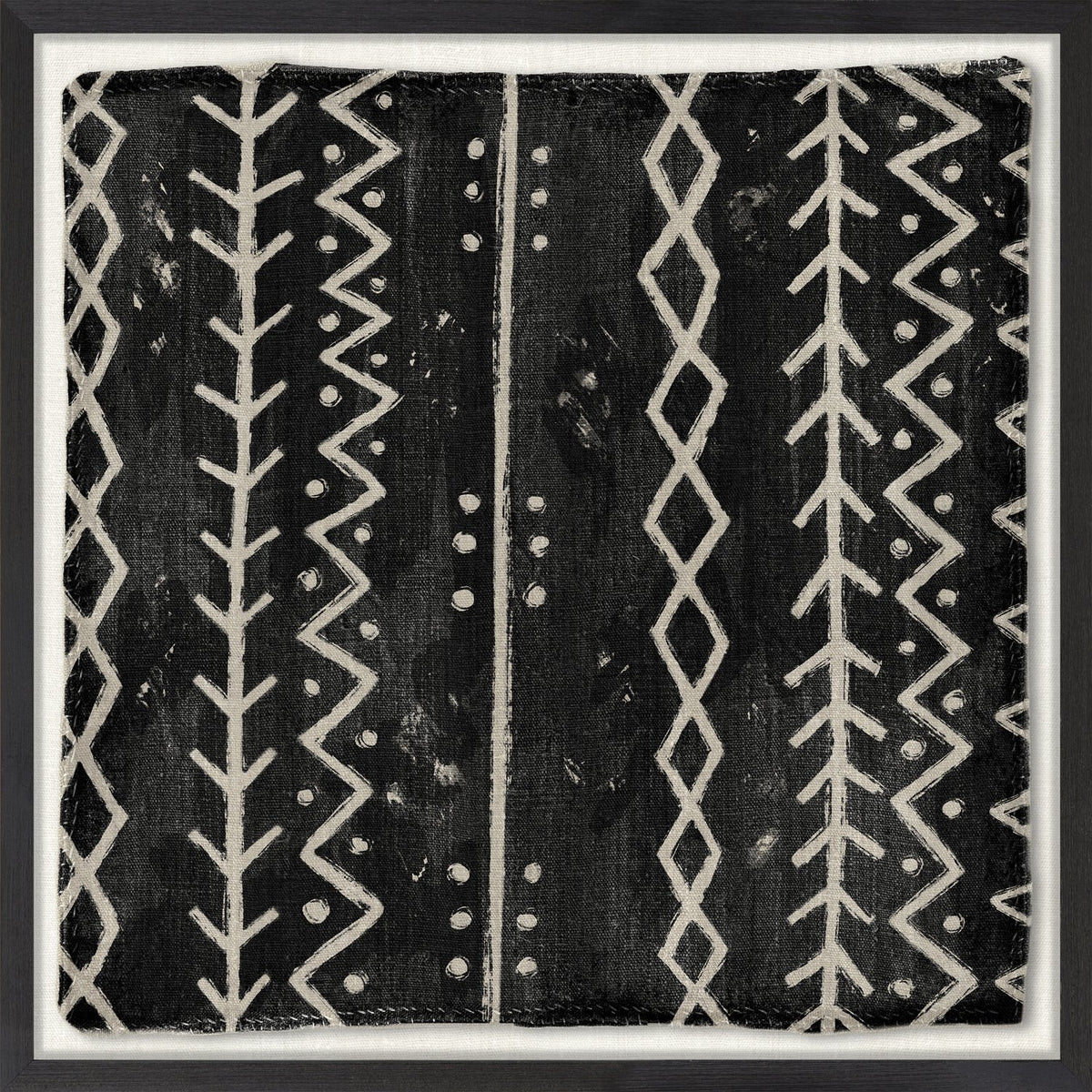 front view of Woven Tribe Medley V luxury Artwork
