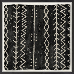 front view of Woven Tribe Medley V luxury Artwork