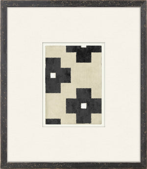 front view of Mid Geometrics I luxury Artwork
