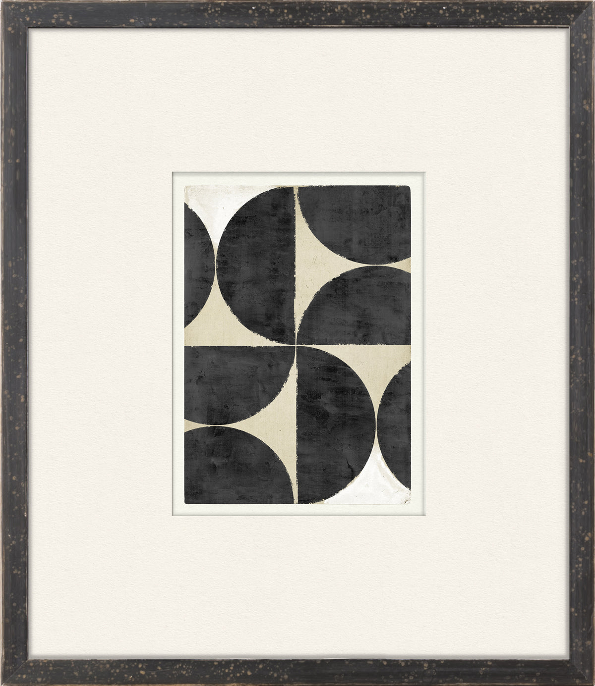 front view of Mid Geometrics XIV luxury Artwork