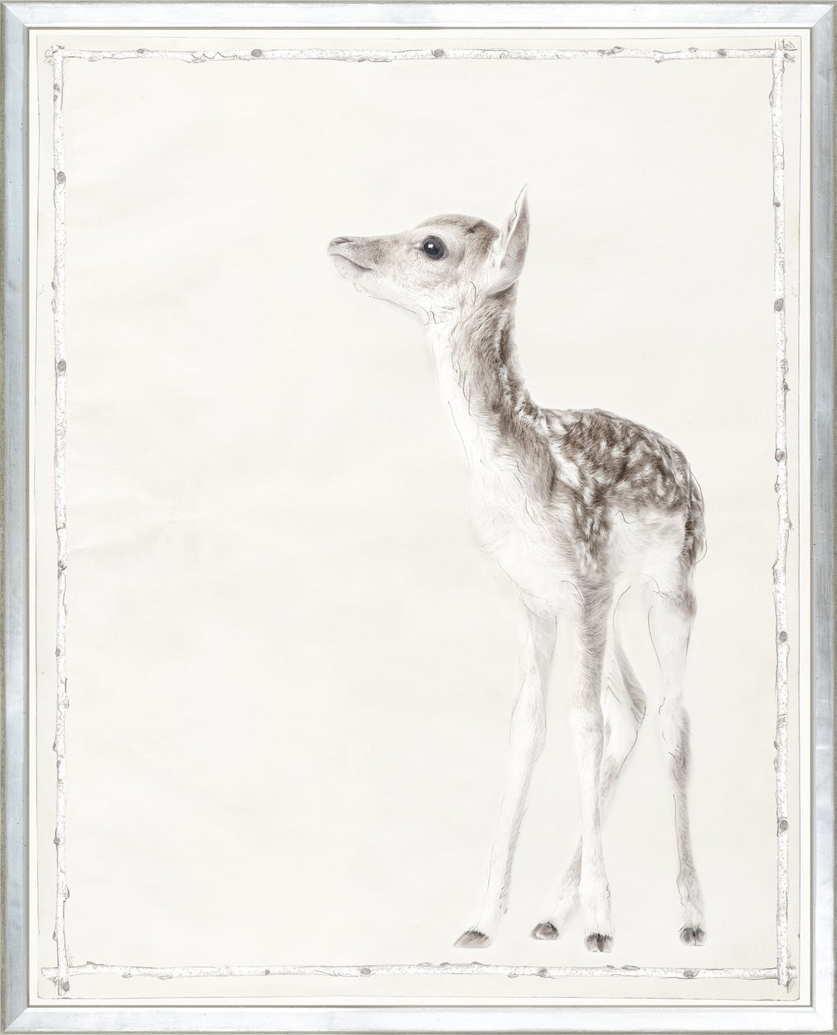 front view of Les Petits I luxury Artwork