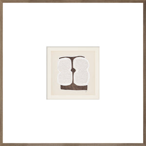 front view of Boucle Abstracts ii luxury Artwork