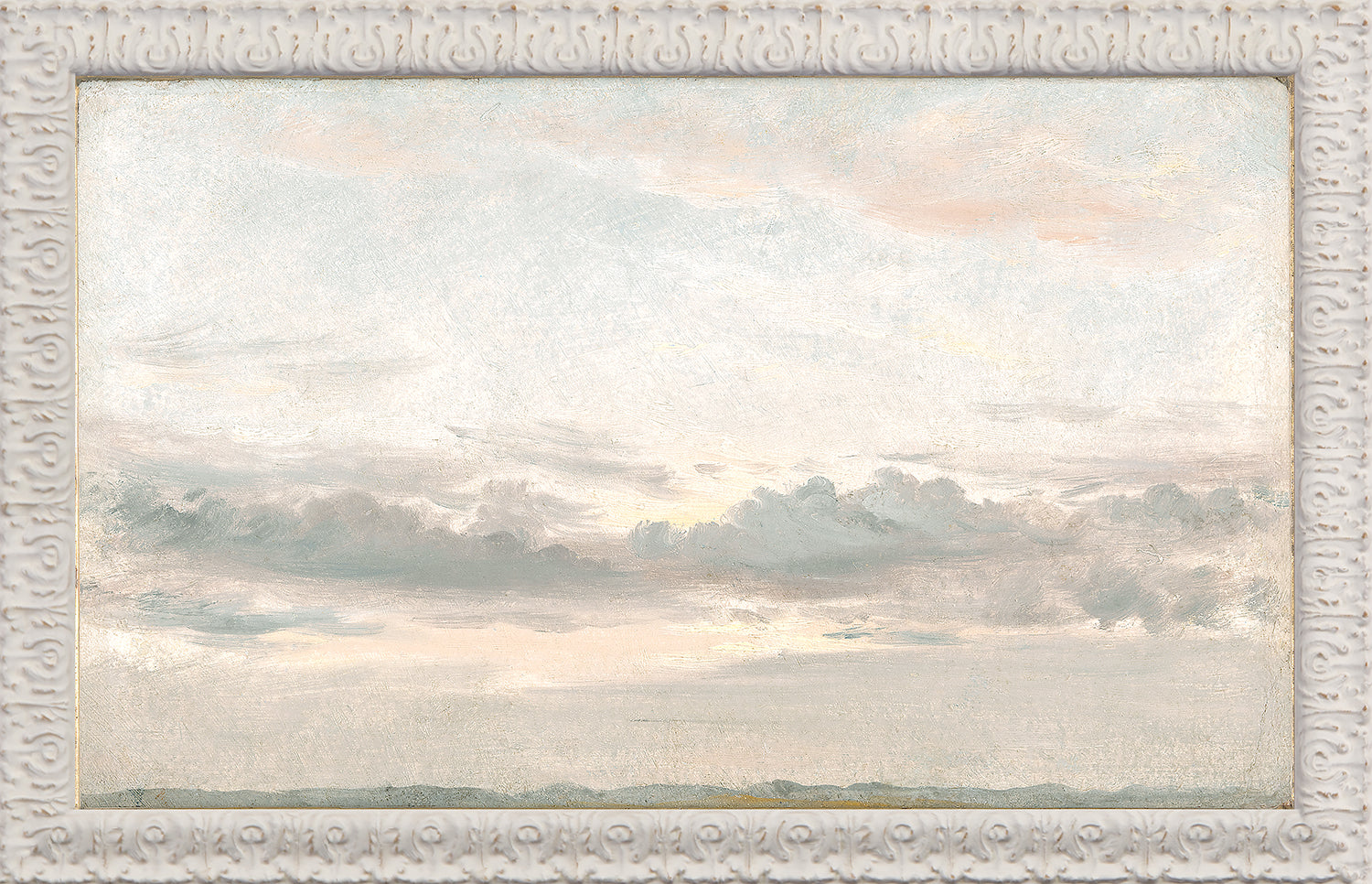 Petite Scapes Air & Sunset Study Pair Bundle — nature and landscape fine art print shown from another angle