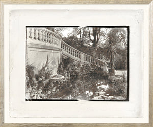 front view of Garden Lantern Slides V C. 1930 luxury Artwork