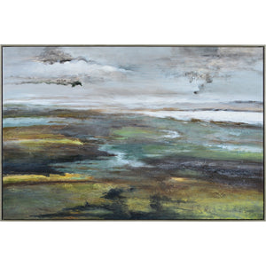 Sprucer — a Renwil canvas wall art piece for living rooms, dining rooms, and bedrooms at Laurie Yapp Home.